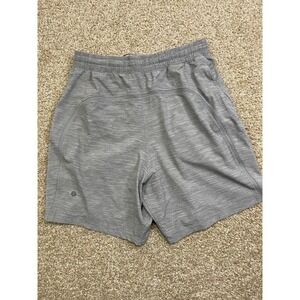 lululemon athletica Men's Athletic Shorts in Heather Gray (Linerless) 7” inseam